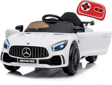 Дитячий електромобіль Mercedes Benz AMG 12V, електричний дитячий транспортний засіб, електромобіль 2-дверний з пультом дистанційно