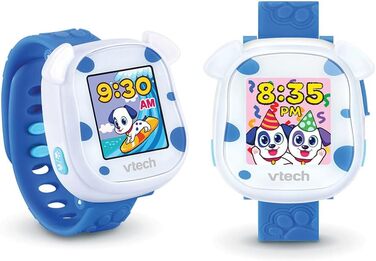 Дитячий аналого-цифровий автоматичний годинник Vtech Unisex з ремінцем S2417794 Kidiwatch Blue