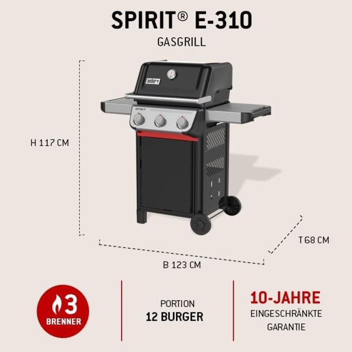Газовий гриль Weber Spirit E-310