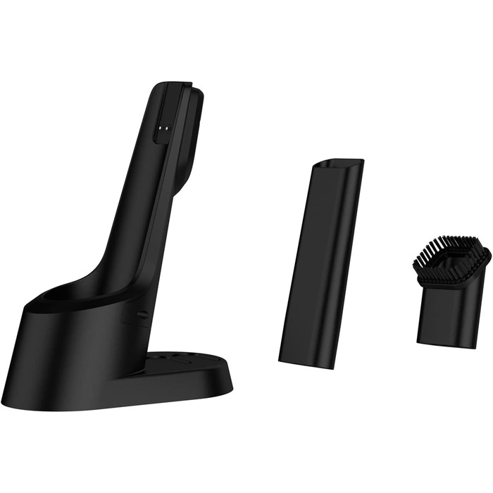 Вертикальний пилосос (компактний, керування однією кнопкою, циліндрична конструкція, цифровий двигун, світлодіодні індикатори, вкл