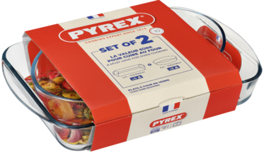 Набір форм для запікання Pyrex, 2 предмети (7092332)