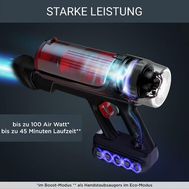 Багатофункціональний Rowenta X-Force Flex 9.60 RH2078wo, червоний/чорний