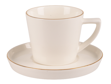 Чашка з блюдцем Limited Edition Aria Gold, 250 мл (7183322)