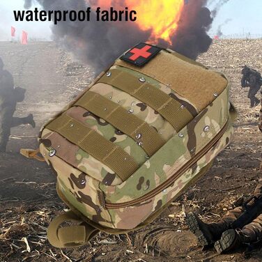 Аптечка військова, сумка першої допомоги на відкритому повітрі, сумка невідкладної допомоги Медична допомога для активного відпочи