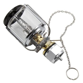 Портативний пропановий газовий ліхтар PACKOVE з кришкою для ліхтаря, кемпінговий газовий ліхтар для освітлення наметів та використання на вулиці, міцний аварійний ліхтар із плоским газовим баком, сумісний