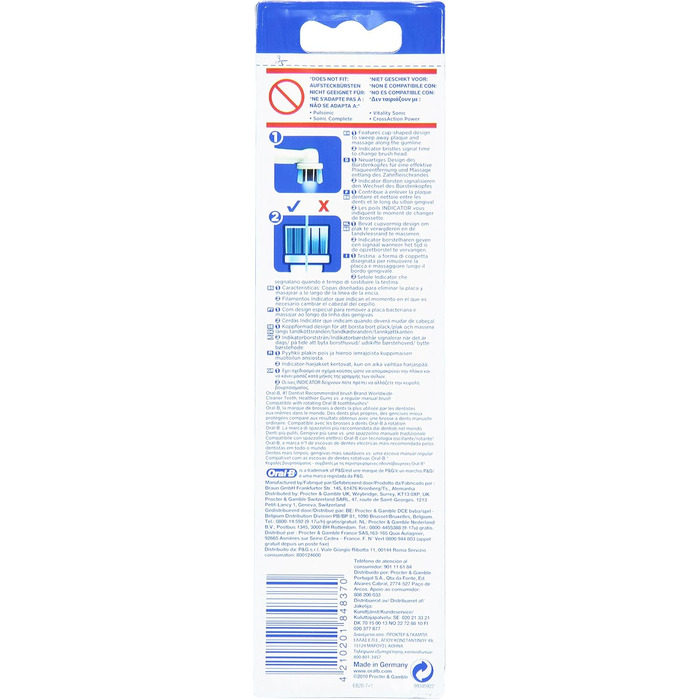 Щітки Oral-B Precision Clean, 8 шт.