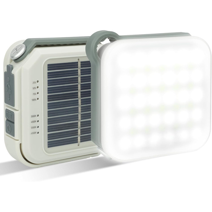 Акумуляторний кемпінговий ліхтар, світлодіодний кемпінговий ліхтар 800 лм, USB-акумуляторний кемпінговий ліхтар, водонепроникний кемпінговий ліхтар IPX5, портативний зарядний пристрій 4800 мАг, 4 режими освітлення, для риболовлі на свіжому повітрі, поході