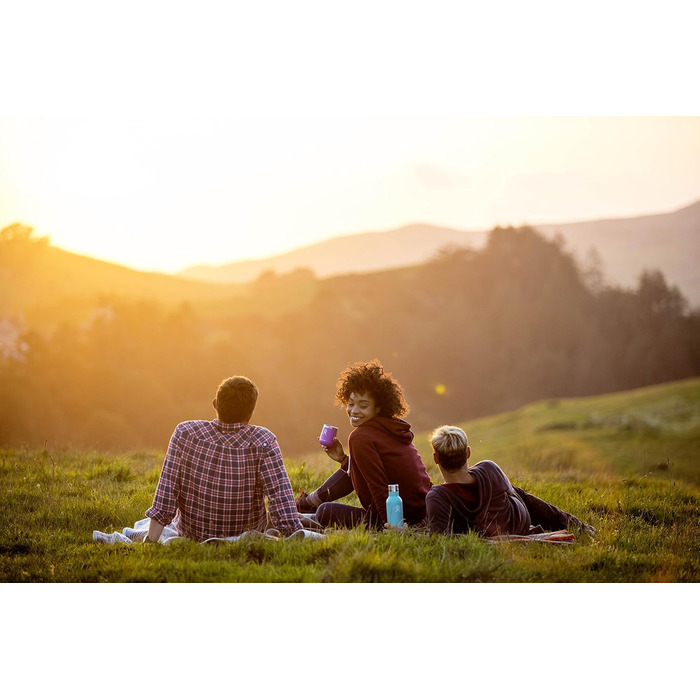 Гідрофляга унісекс - пляшка для вина для дорослих Пляшка для вина ука (1 упаковка) чорна