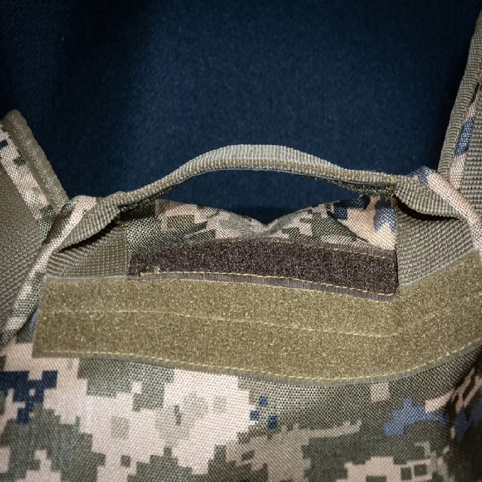 Плитоноска з швидкоскидом та кишенями кордура Kirasa піксель (Арт.KI1051)