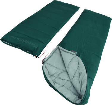 Спальний мішок Easy Camp Moon 200 Double/+5°C Teal Left/Right (240187)