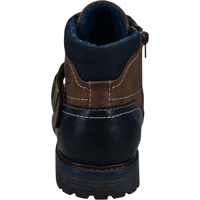 Чоловічі класичні чоботи Bugatti, чоловічі чоботи з холодною підкладкою, розмір 42 EU, темно-коричневі 6100