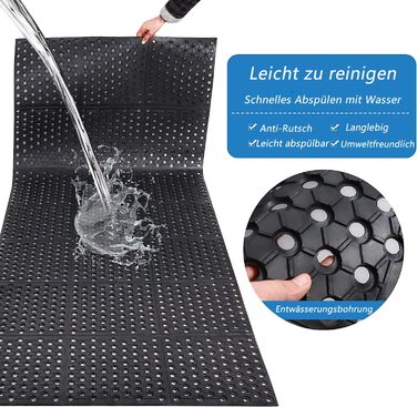 Гумовий килимок, кільцевий гумовий килимок, стільникові килимки, великі гумові вхідні килимки для зовнішнього використання, нековзний килимок для дверей, перфорований килимок для дверей, килимове покриття для вулиці, протиковзкий килимок, килимок для улов