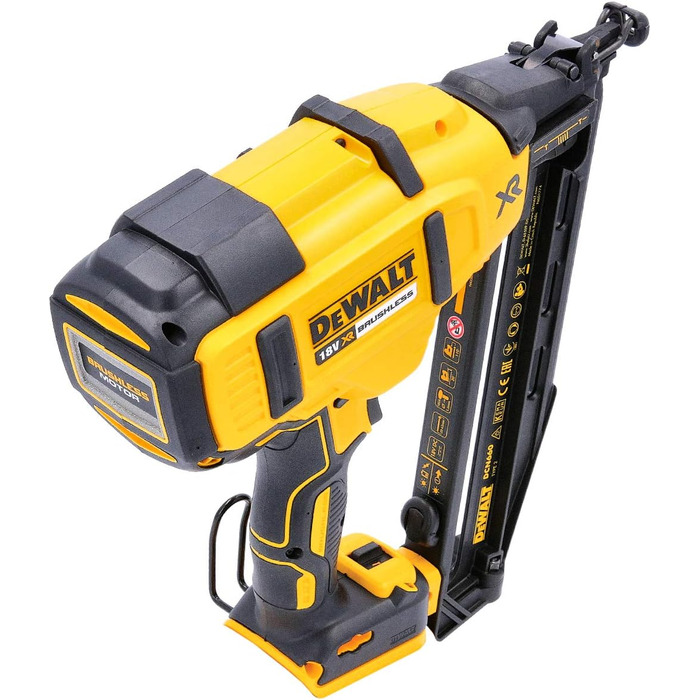 Цвяхозабивний пістолет 18V XR, 200 Вт, 18 В, жовтий, порожній блок, 660N-XJ