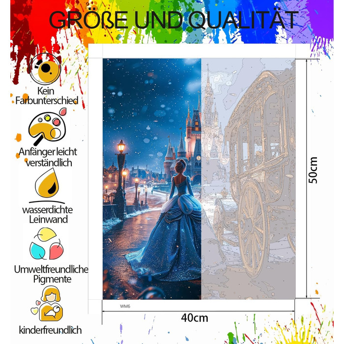 Для подарунків на день народження та прикраси будинку - 40x50cm