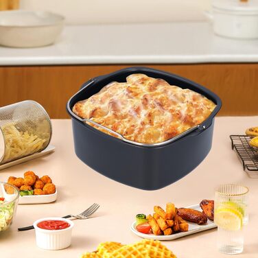 Тісстингова фритюрниця Форма для торта, залізний торт для випічки Бочка для випічки сиру Форми для випічки тортів Форма для випічки хліба Форма для хліба Аксесуари для фритюрниці для HD9925 HD9860 HD9905 01 (18 см)