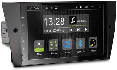 Автомагнітола Android для BMW 3 E90, E91, E92, E93, LCI, з DAB, FM, USB, Bluetooth, WiFi/WLAN, 9-дюймовим сенсорним екраном, радіо з ОС Android 9.0, з можливістю розширення на навігаційну систему, 11BM2