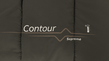 Спальний мішок Outwell Contour Supreme Reversible/-4°C Coffee Left (230369)