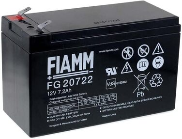 Змінна батарея FIAMM для ДБЖ APC RBC 2, 12 В, свинцево-кислотна