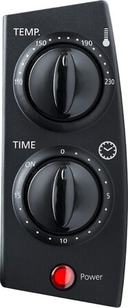 Міні-піч Steba, 9 літрів, корпус з матової нержавіючої сталі, регулятор температури до 230C, глибина піци до Ø 24.0 см, 800 Вт, KB 9.2