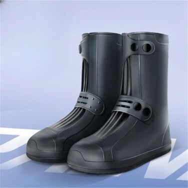 Чоловічі бахіли, мотоциклетні, легкі калоші, байкерські гумові чоботи, великий розмір, гумові чоботи для активного відпочинку на природі, водонепроникні та нековзні, для дорослих, розмір 41, жовті