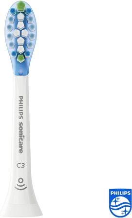 Оригінальні насадки для звукової зубної щітки Philips Sonicare Original C3 Premium Plaque Defense Standard - 4 упаковки білі (модель HX9044/17) (2 шт. и)