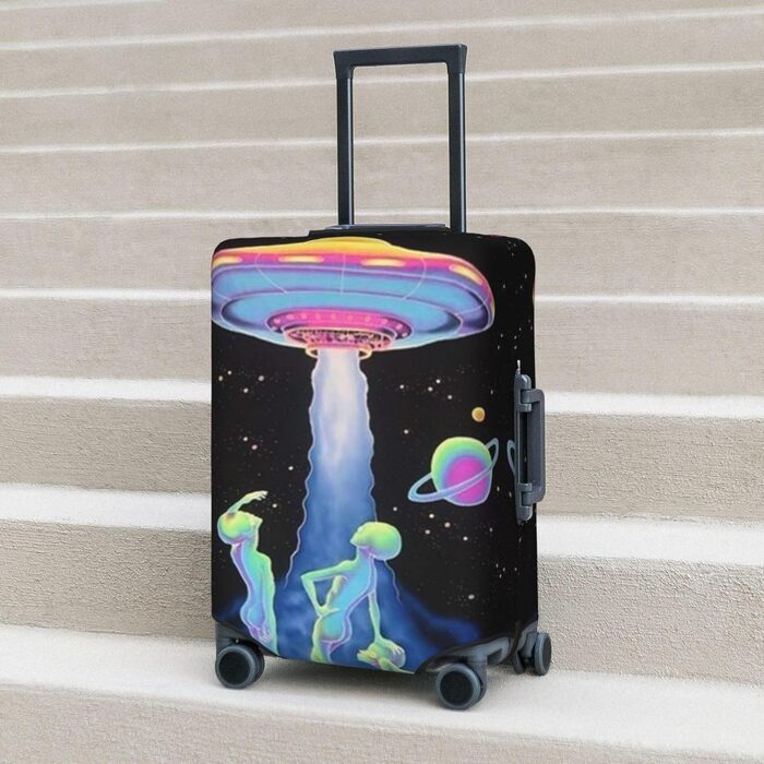 Чохол для валізи Raumschiff, міцний захист, підходить для багажу розміром 45,7 - 81,3 см, малий, Чорний