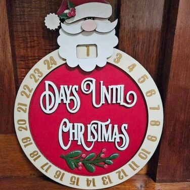 Прикраса різдвяного календаря декор на різдво X-Institute