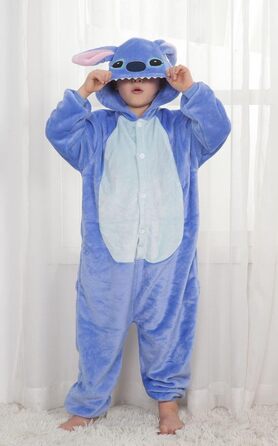 Кігурумі Стіч, фліс, на ґудзиках 10–12 років