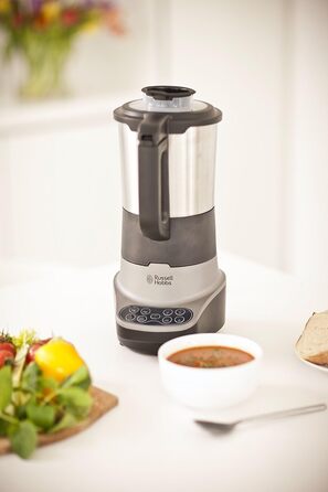 Мультиварка Russell Hobbs 2в1 Суповарка та блендер Супова машина (повністю автоматичний блендер з функцією приготування супів та дитячого харчування, смузі, 8 програм, 1,75 л) Супова машина 21480-56