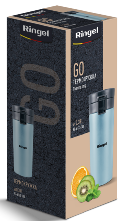 Термокружка Ringel Gо Blue 380 мл (7101902)