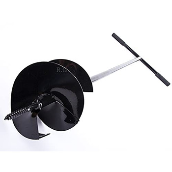 Ручний бурильник для землі, бур для ям, садовий бур 17 см