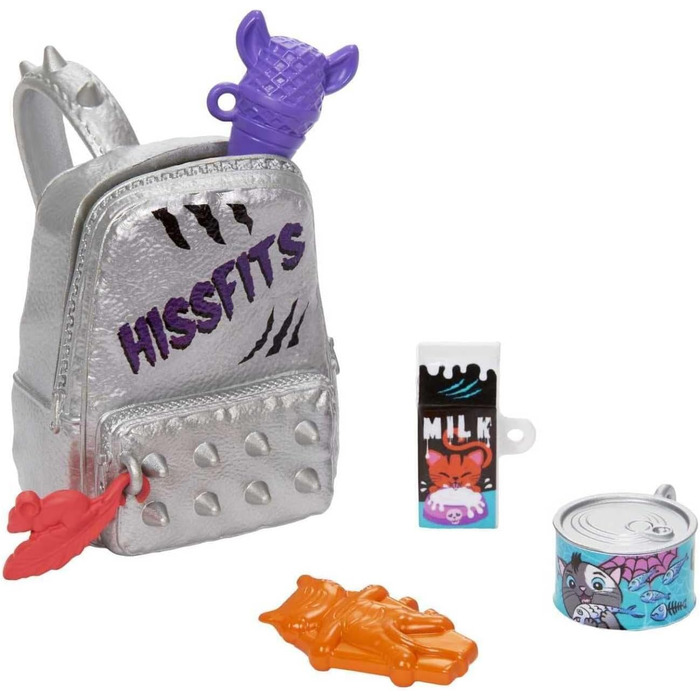 Колекційна лялька Monster High Toralei HHK57, смугаста, з домашніми тваринами та аксесуарами, Солодкі ікла G3 Перезавантаження, різнокольорова