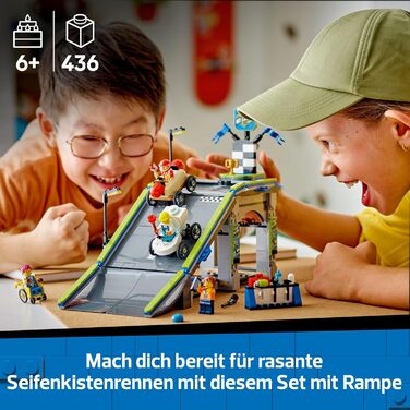 Конструктор LEGO City Гонки на мильницях, 436 деталей