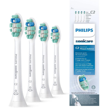 Раніше ProResults Plaque Control) - 4 упаковки білого кольору (модель HX9024/10), 2 Optimal Plaque Defense (