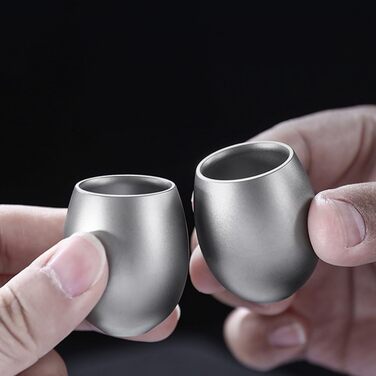 Мл титановий кухоль для вина, пивного кухля, кухоль для напоїв, келих для вина для кемпінгу, пікніків, подорожей, 15