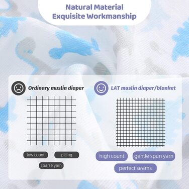 Дитячі муслінові пелюшки муслінові пелюшки муслінові пелюшки для відрижки набір з 4 муслінові пелюшки 70x70см бавовна дівчинка хло