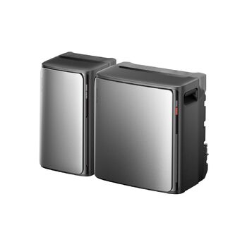 Та AC Pro 5,76 кВтгод, 0 ПДВ, балконна електростанція з накопичувачем, 4 сонячні входи MPPT, подвійні підключення змінного струму 2300 Вт, можливість розширення потужності до 21 кВтгод, 6000 циклів, розумний штучний інтелект, Plug&Play AC Pro STREAM Ultra