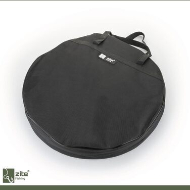 Гумований підсак Zite Fishing 3,50 м Риболовна сітка для лову стоячи з мішком та донною списою Гумований підсак, дружній до риби, риболовля з підсаком