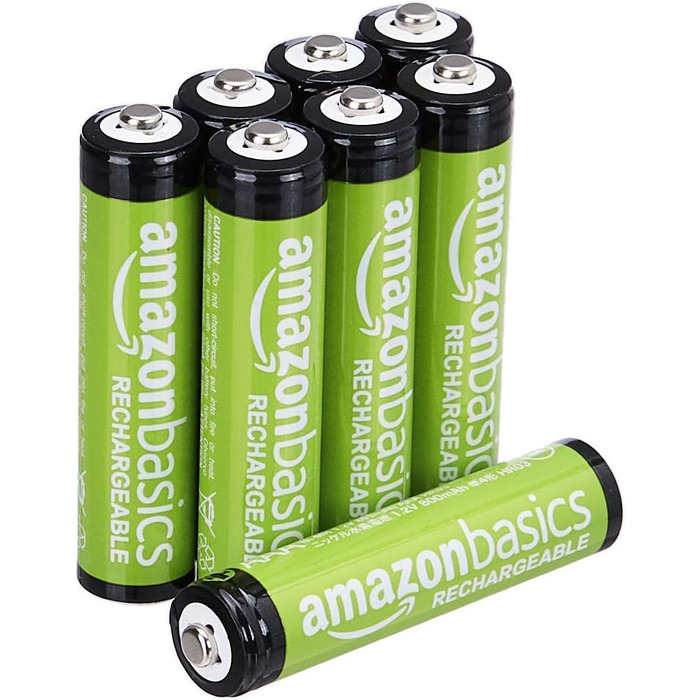 Зарядний пристрій Storeo Basics для акумуляторних Ni-MH акумуляторів типу AA/AAA та USB-пристроїв попередньо заряджені акумуляторні Ni-MH акумулятори типу AAA (1000 циклів, типово 800 мАг, 1,2 В, мінімум 750 мАг) 8 шт.