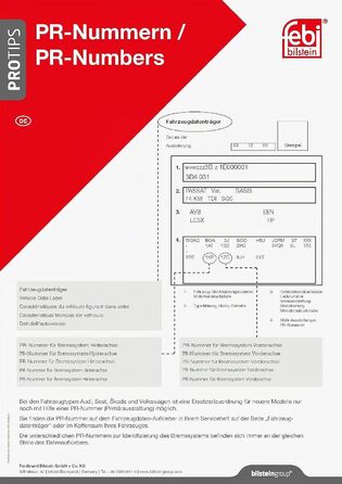 Гальмівні диски febi bilstein 14404, 2 шт. (комплект)