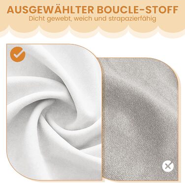 Офісне крісло Yaheetech з поворотом на 360, оксамитове офісне крісло з подвійною подушкою сидіння, туалетний стілець у формі пелюстки, поворотне крісло для офісу/спальні/вітальні, білий колір