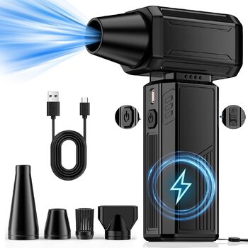 Електрична повітродувка для пилу, розпилювач повітря під тиском, 180 000 об./хв.