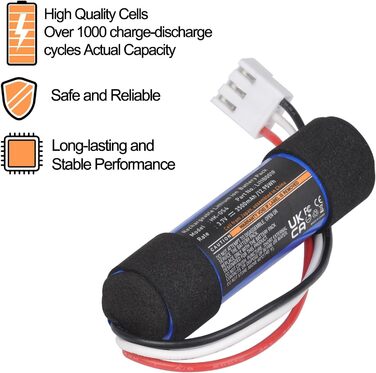 Замінний акумулятор 3500 мАг, сумісний з бездротовою Bluetooth-колонкою Harman Kardon Onyx Studio1/2/3/4 LI11B001F HK-OS4