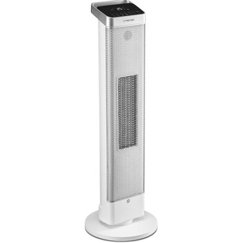 Керамічний тепловентилятор TROTEC TFC 25 E - Теплова потужність 1800 Вт / 2500 Вт - Обігрівач з термостатом, розмір приміщення від