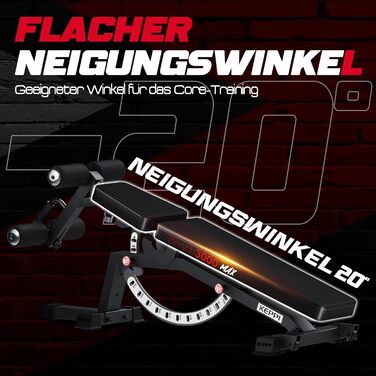 Регульована силова лава Keppi, вантажопідйомність 600 кг, посилена, регульована для домашніх тренувань, нахилена лава, килимок для проповідників та тренувальна лава з регулюванням нахилу/нахилу/рівня - Bench3000 Max