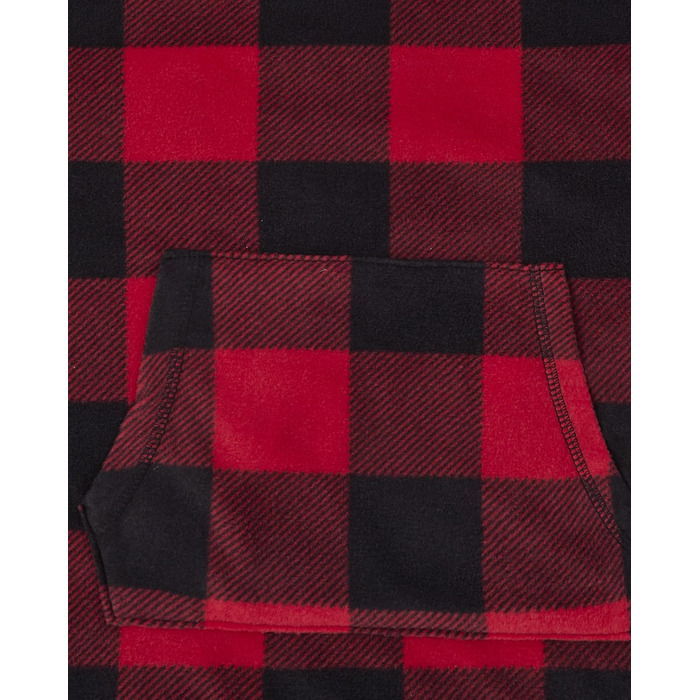 Піжамний набір The Children's Place Фліс, у клітинку «Буффало»