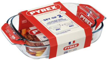 Набір форм для запікання PYREX CLASSIC, 2 шт (6408002)