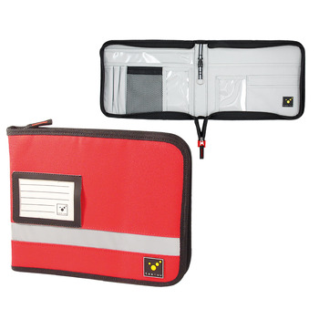 Папка-журнал tee-uu TOUR Organizer - формат DIN A5 альбомної форми (червона)