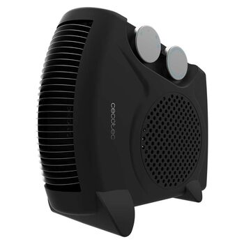 Енергоощадний обігрівач Cecotec ReadyWarm 2000 Max Dual, чорний 2000 Вт, 3 режими, регульований термостат, захист від перегріву, площа обігріву до 20 м