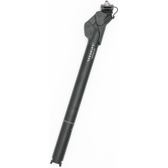 Підсідельний штир REDSHIFT ShockStop City Suspension, велосипедний амортизатор, підсідельний штир для електровелосипедів, міський, щоденний, алюмінієвий, діаметр 31,6 мм x 350 мм
